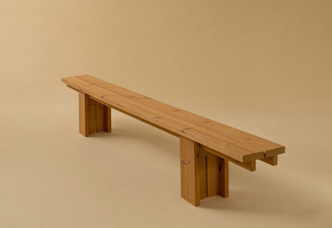 Osa Outdoor Bench by Henrik Tjaerby