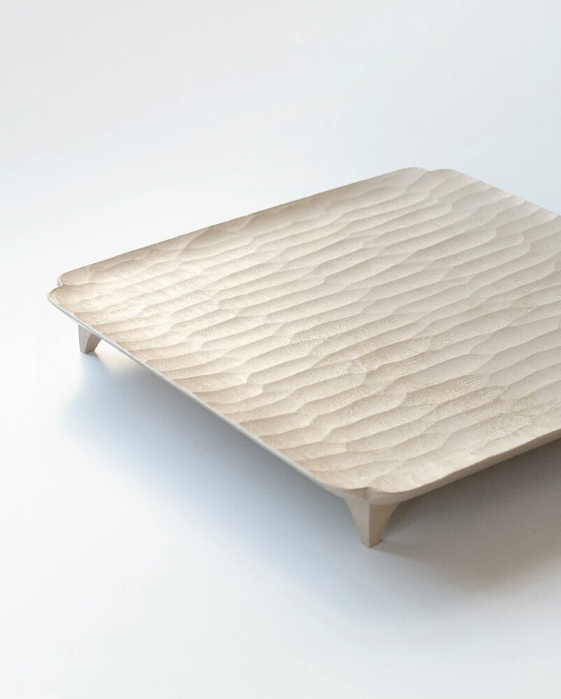 Wooden Square Tray by hjwoodworks