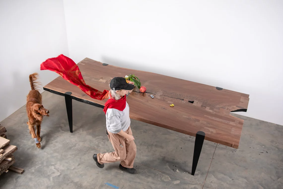 The Critical Mass Dining Table by SIOSI Design